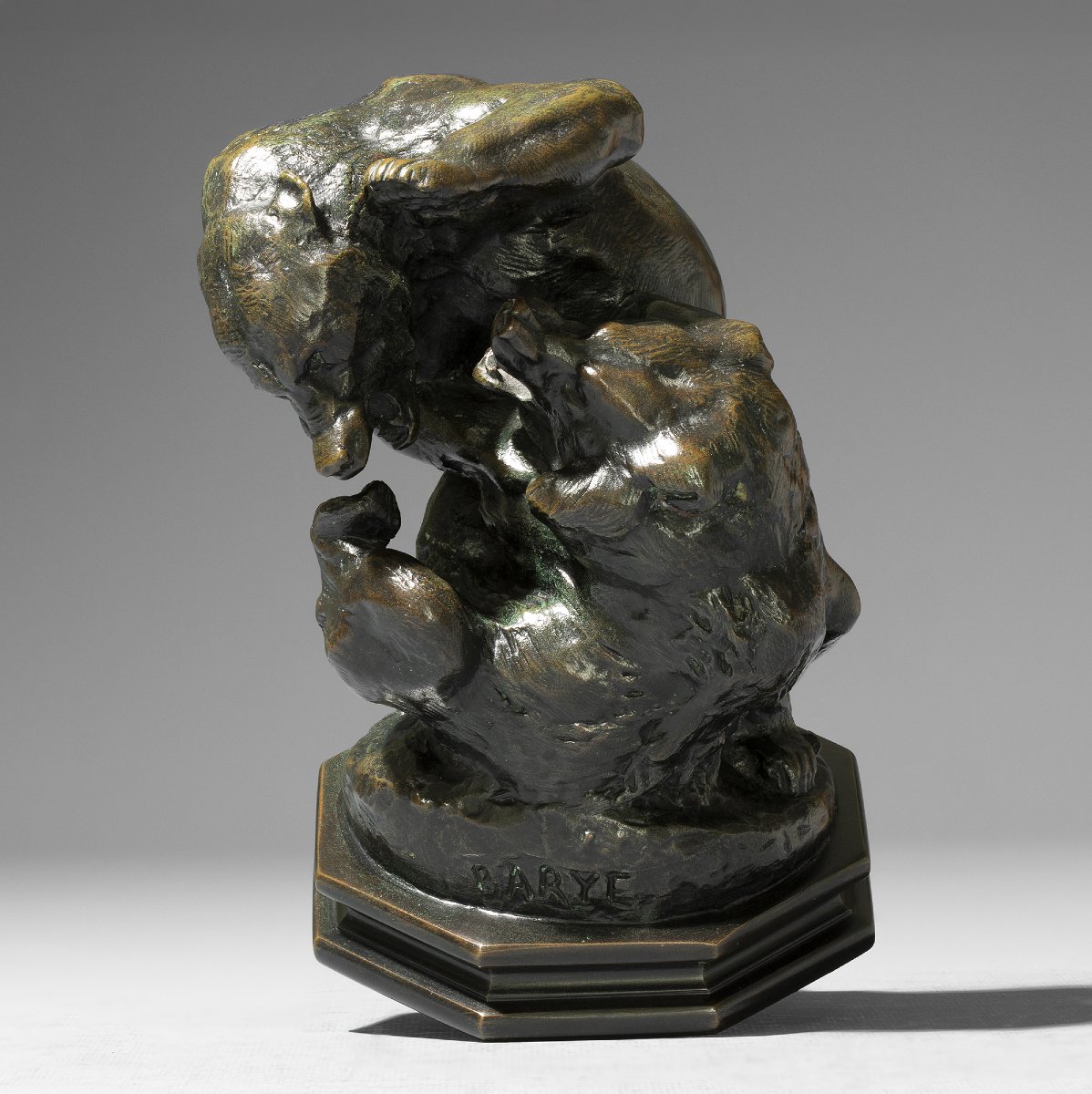 Groupe d’ours, Antoine Louis BARYE (1795-1875)-photo-3