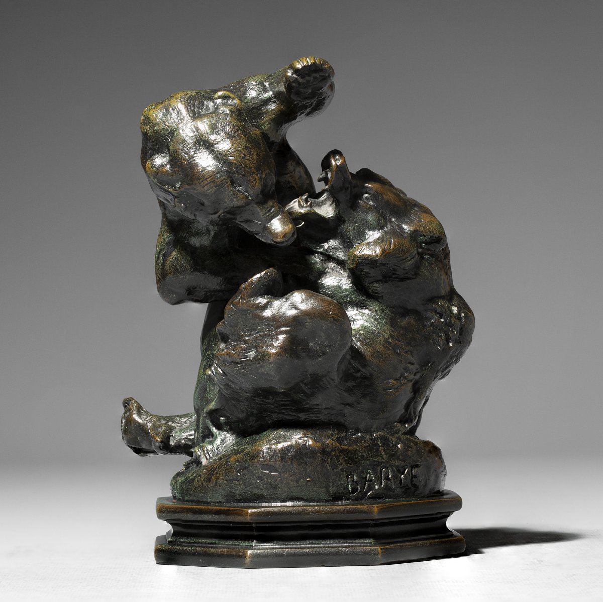 Groupe d’ours, Antoine Louis BARYE (1795-1875)