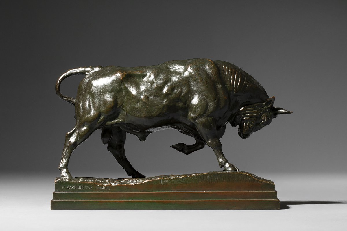 Standing Bull (second Version), Antoine-louis Barye (1795–1875) -photo-2