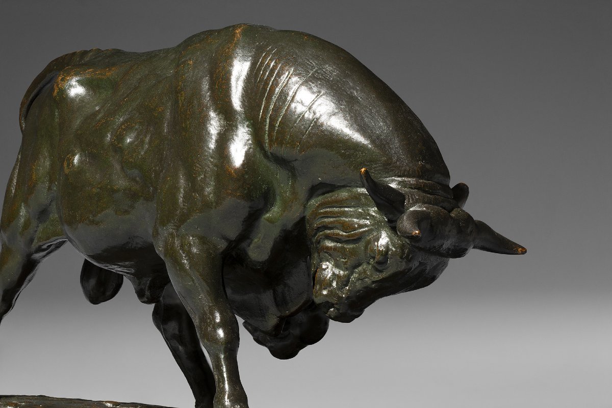 Standing Bull (second Version), Antoine-louis Barye (1795–1875) -photo-1