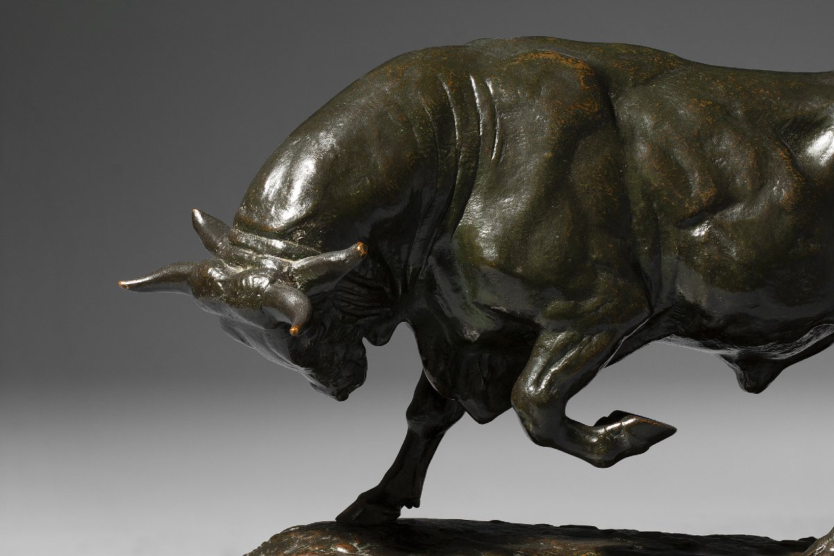 Standing Bull (second Version), Antoine-louis Barye (1795–1875) -photo-2
