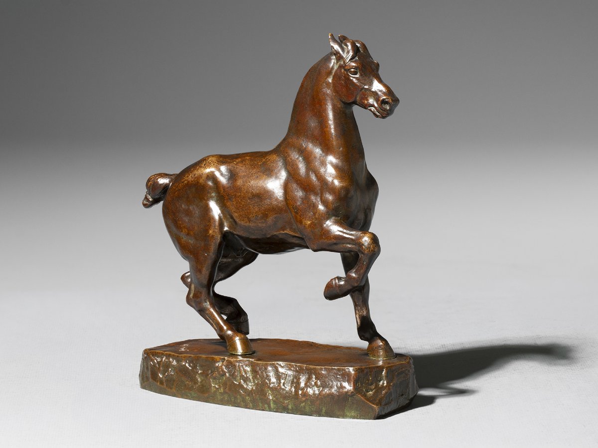 Percheron Horse, Antoine-louis Barye (1795–1875)-photo-2