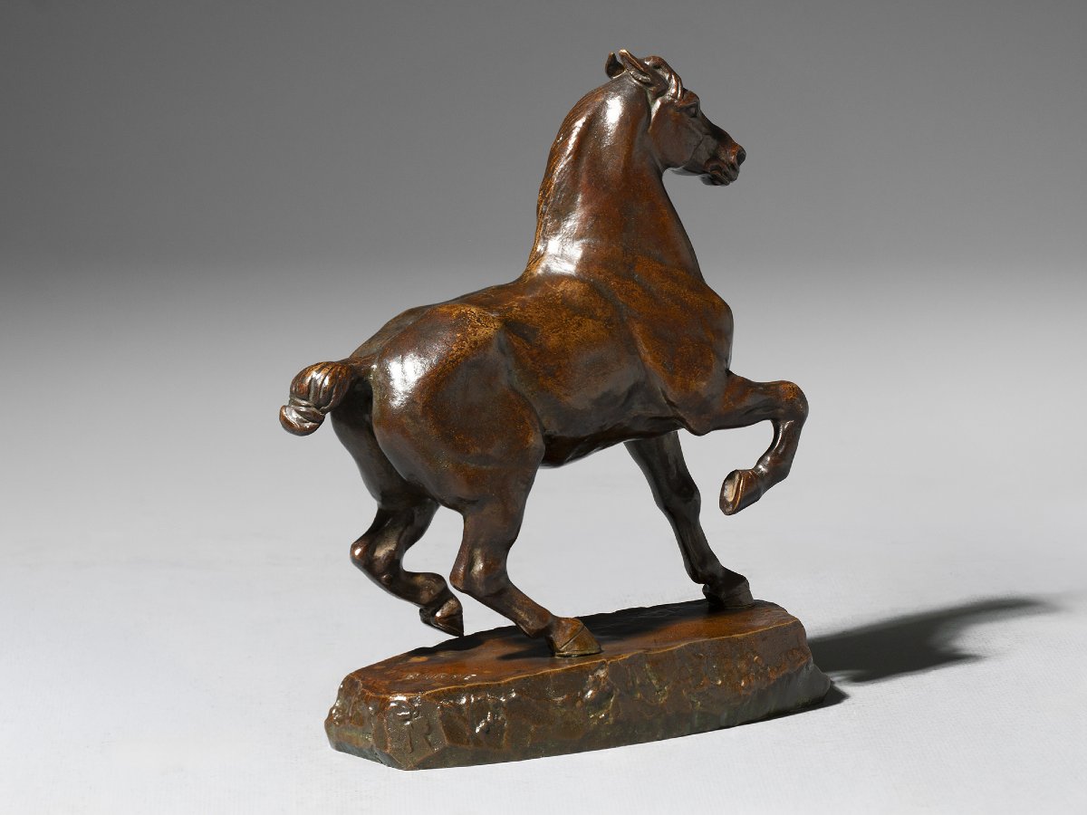 Percheron Horse, Antoine-louis Barye (1795–1875)-photo-1