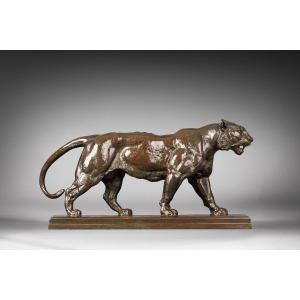Tigre qui marche, Antoine-Louis Barye (1795 - 1875)