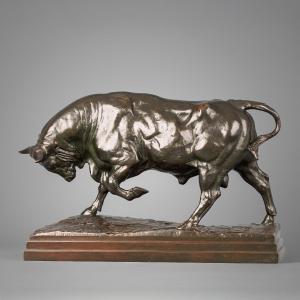Standing Bull (second Version), Antoine-louis Barye (1795–1875)