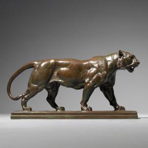 Walking Tiger, Antoine-louis Barye (1795–1875)