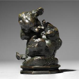 Groupe d’ours, Antoine Louis BARYE (1795-1875)