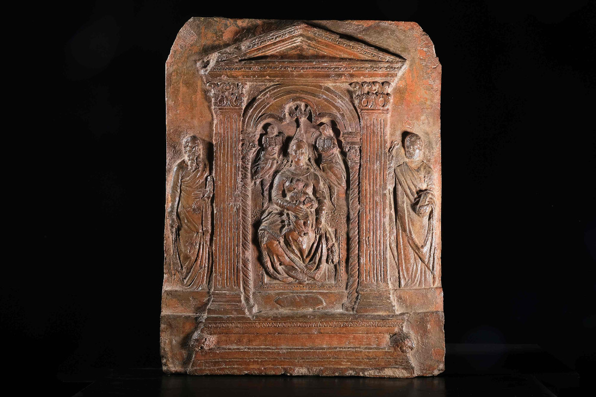 The Annunciation, Perimeter By Francesco Di Simone Ferrucci (1437-1493, Tuscany, 15th