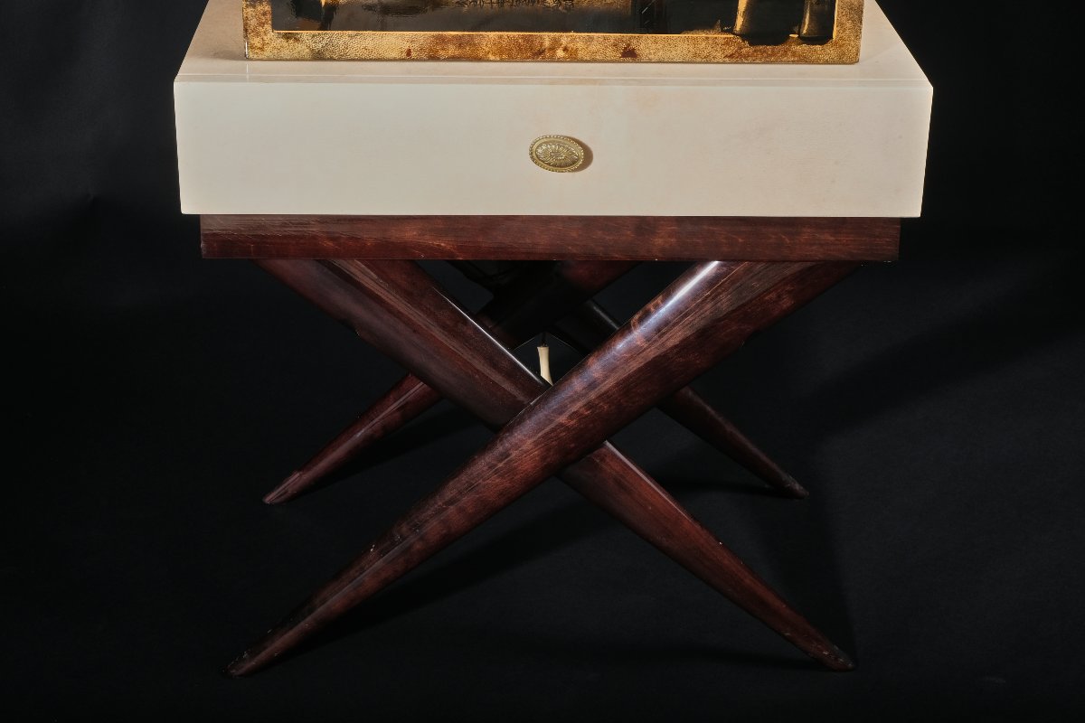 Cabinet de Bar,  Aldo Tura, Milan (1909 -1963)-photo-4