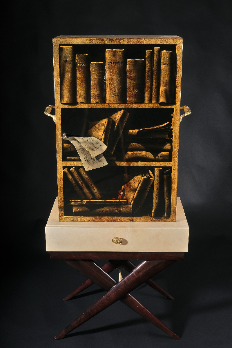 Cabinet de Bar,  Aldo Tura, Milan (1909 -1963)