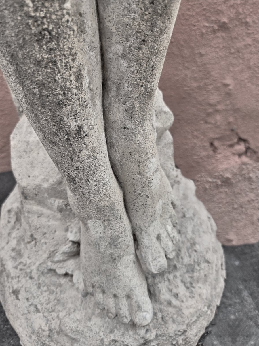 Grace Nude With Golden Fleece, Attributed To Umberto Baglioni (1893-1965), Turin, Circa 1930-photo-3