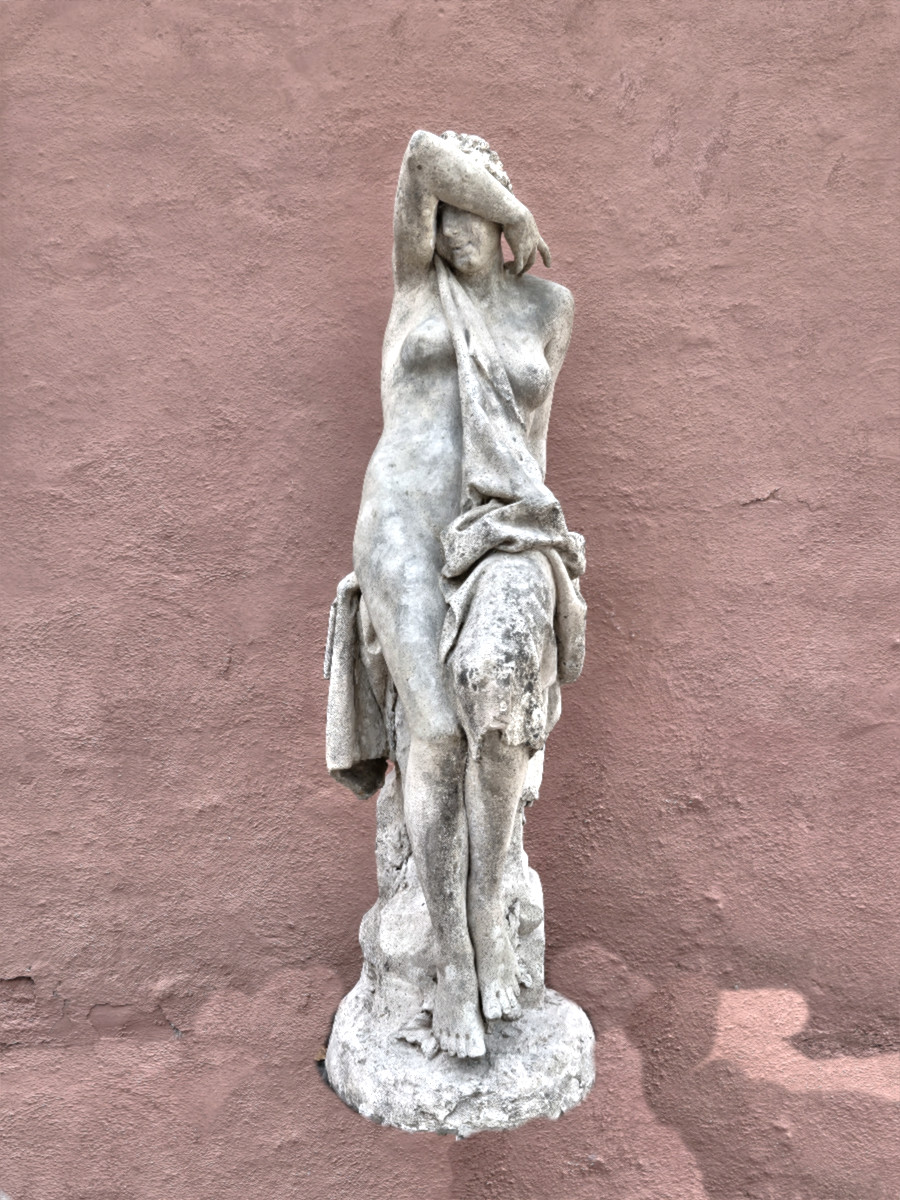 Grace Nude With Golden Fleece, Attributed To Umberto Baglioni (1893-1965), Turin, Circa 1930