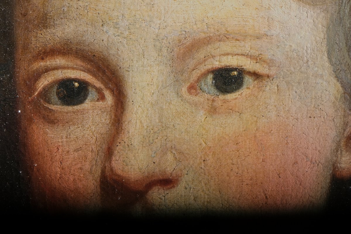 Pierre Gobert Attr, (1662 - 1744 Paris), Portrait De Marie-adélaïde De Savoie, Paris-photo-2