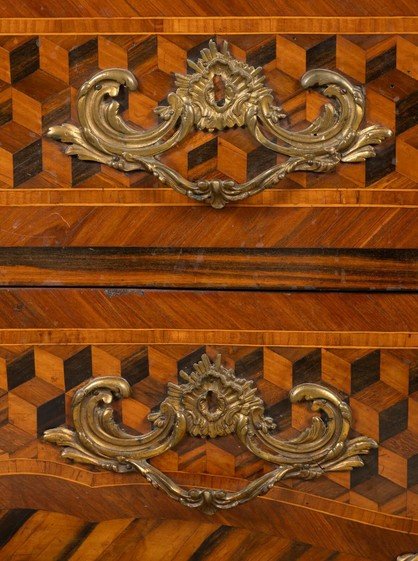 Louis XV-style Chest Of Drawers, Germany/dresden, Circa 1760-photo-4