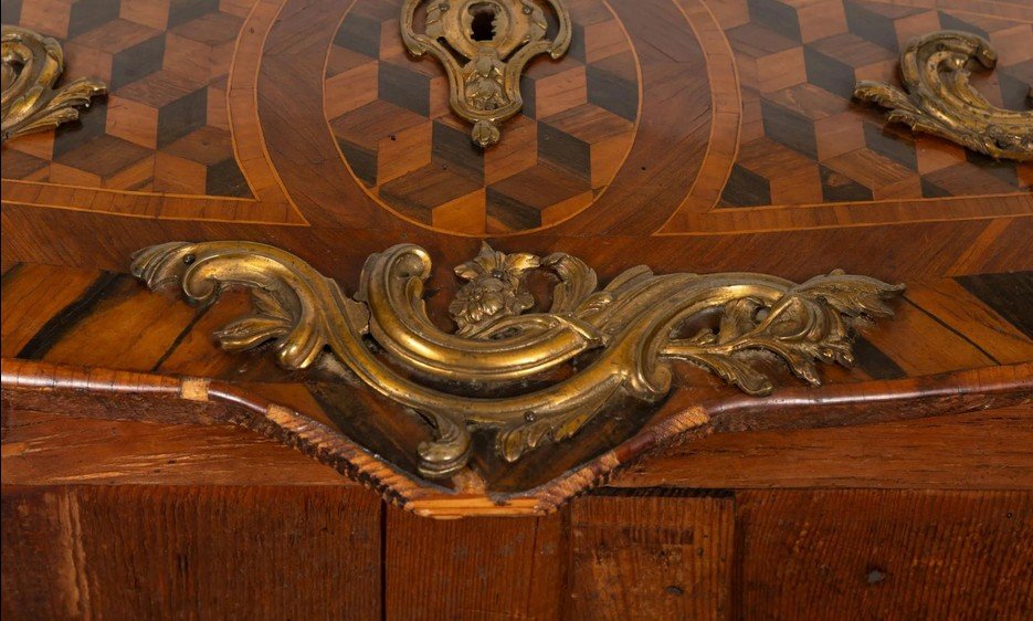 Louis XV-style Chest Of Drawers, Germany/dresden, Circa 1760-photo-1