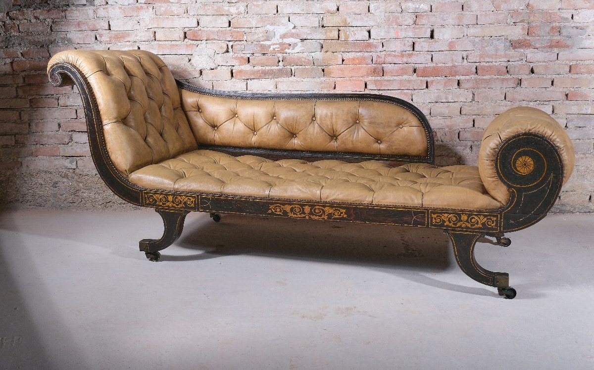 Recamier, Charles X Period, France, Circa 1830