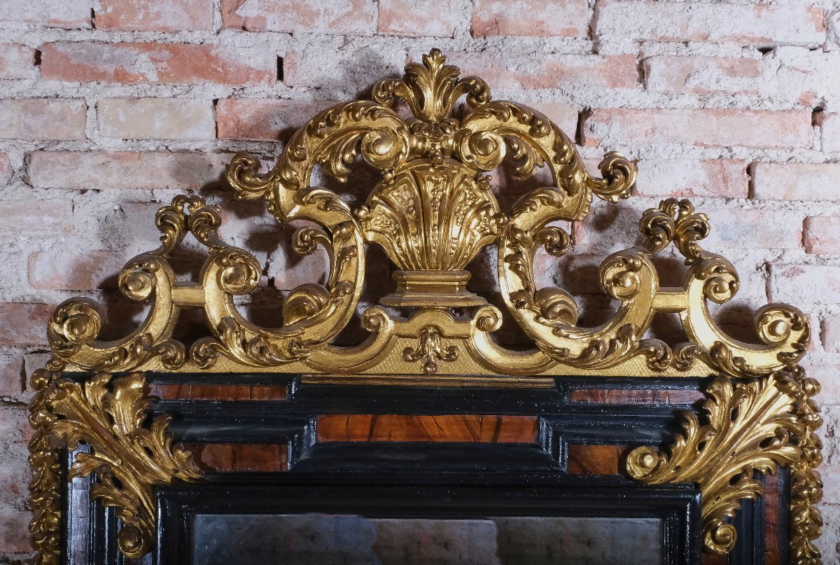 Large Regency-era Mirror, Rome, 18th Century-photo-1