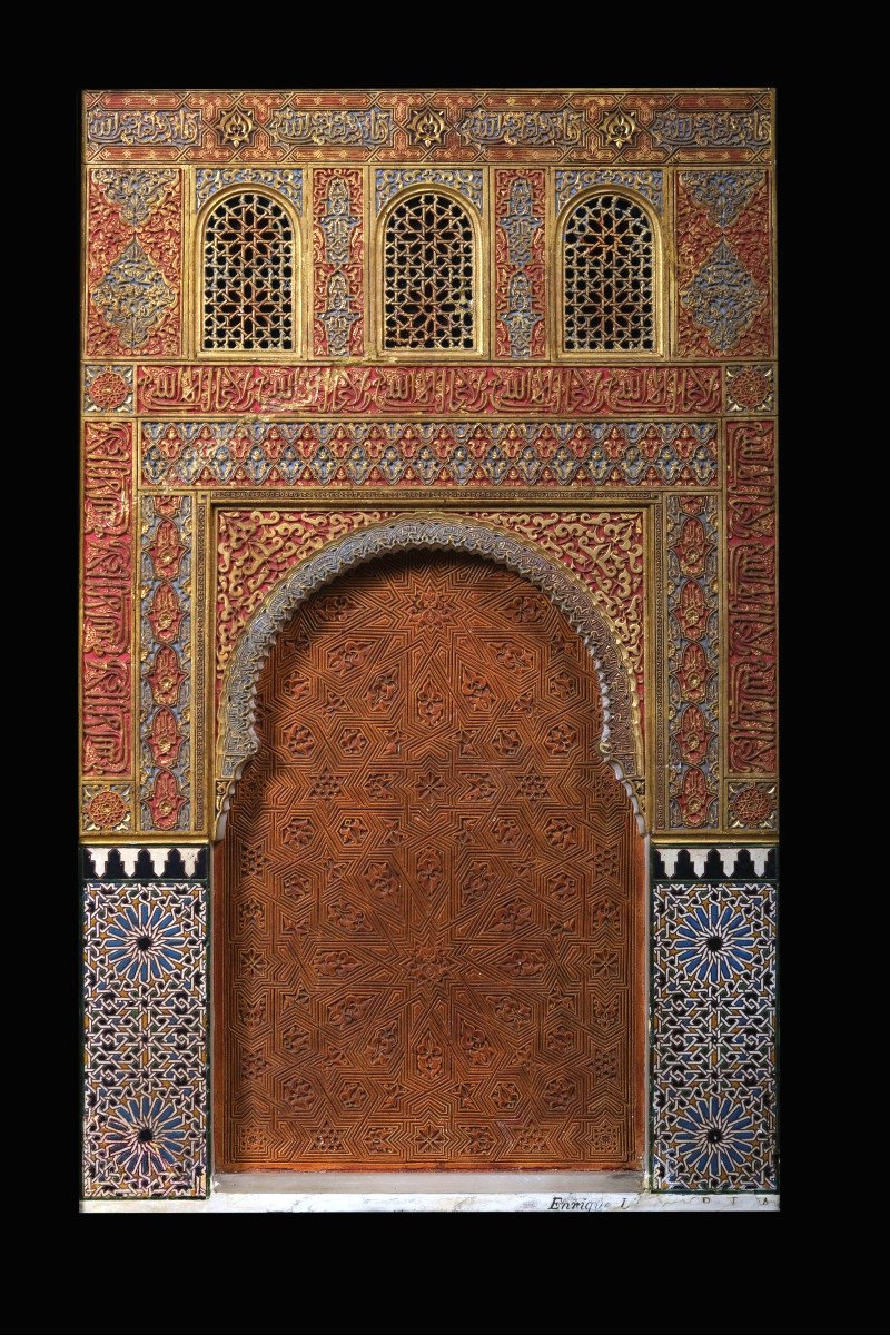 Extraordinary Wall Panel By Carlo Bugatti, Milan Circa 1900-photo-4