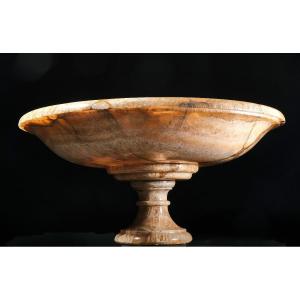 Very Large Alabaster Bowl, Rome 18th Century