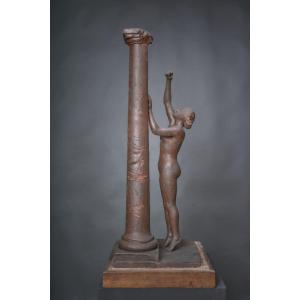 Grande étude En Cire d'Un Artiste Inconnu, France, Années 1920