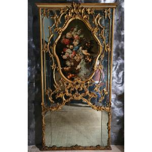Grand Trumeau provenant de la succession d'Alberto Bruni tedesco, Turin, vers 1770