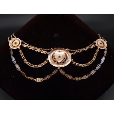 Collier De Mariage Ou d'Esclavage XIXème,  Or