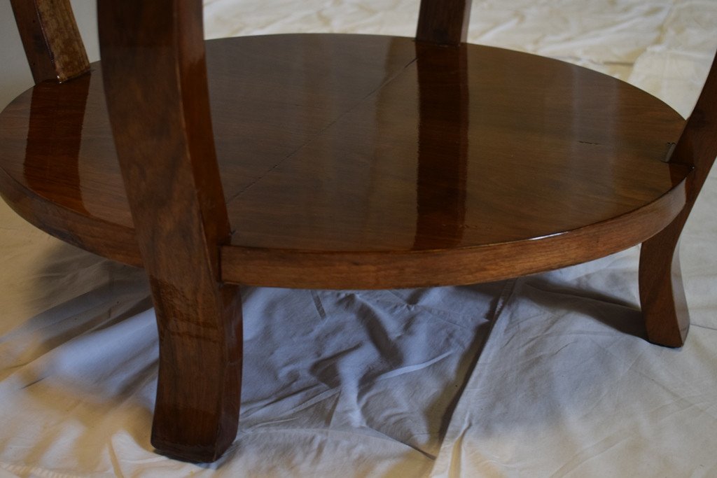 Art Deco Pedestal Table-photo-4
