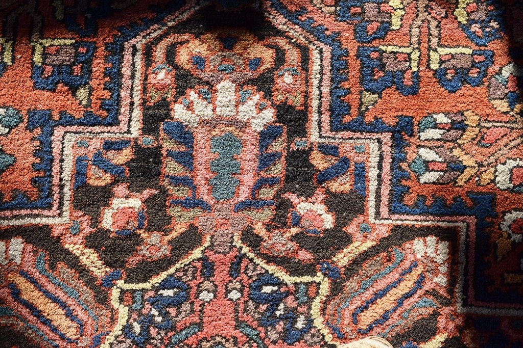 Grand  Tapis Persan Hamadan-photo-3