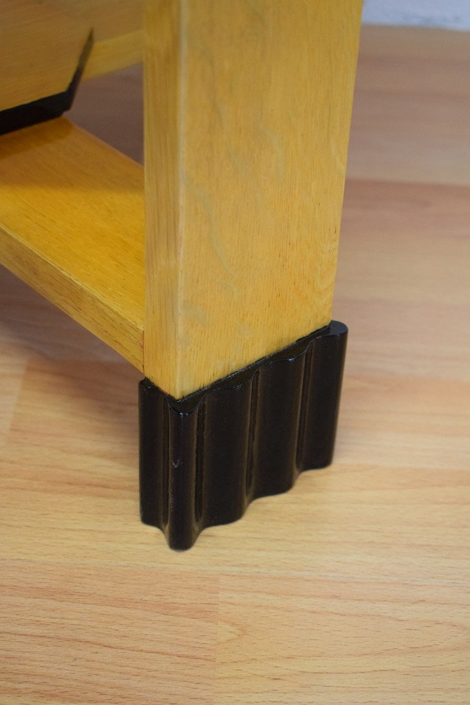 Small Octagonal Art Deco Table-photo-2