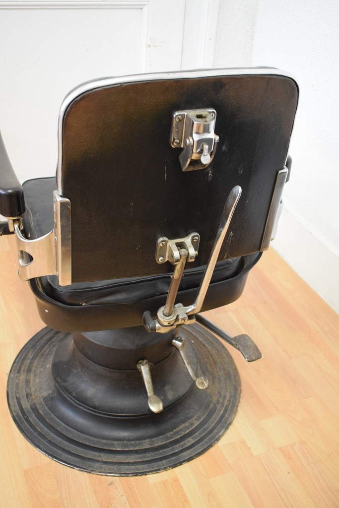Pair Of Barber Chairs-photo-2