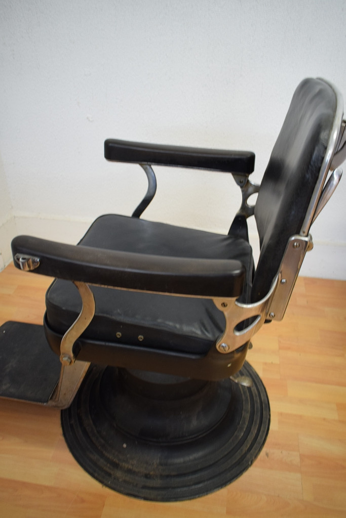 Pair Of Barber Chairs-photo-3