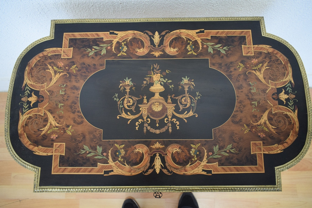 Napoleon III Worktop With Marquetry-photo-4