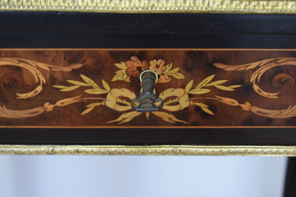 Napoleon III Worktop With Marquetry-photo-3