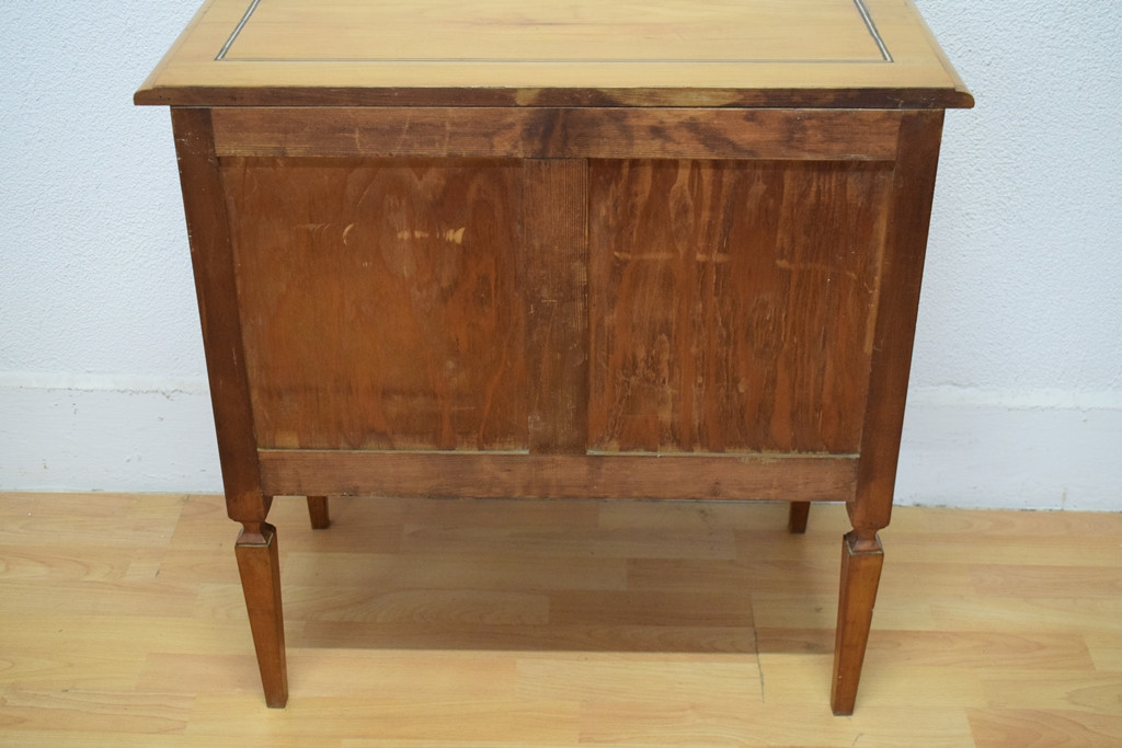 Small Louis XVI Cherrywood Chest Of Drawers With 2 Drawers-photo-7