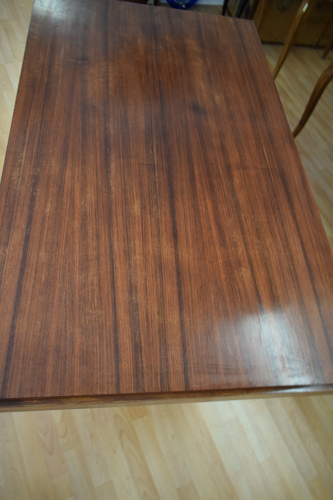 Art Deco Rosewood Table Or Desk-photo-1