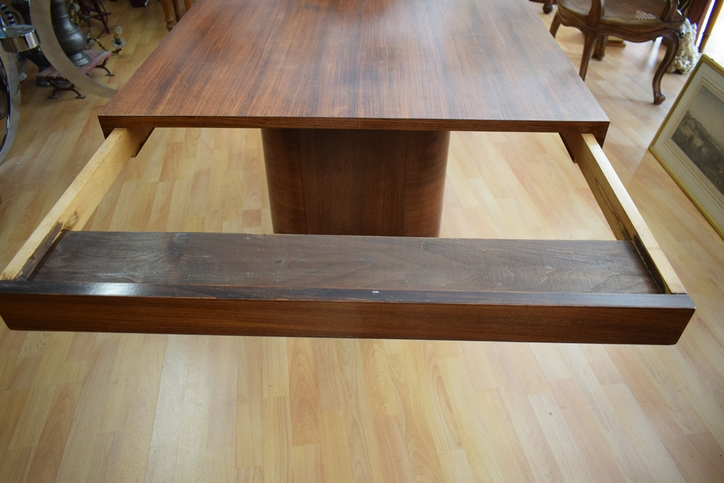 Art Deco Rosewood Table Or Desk-photo-4