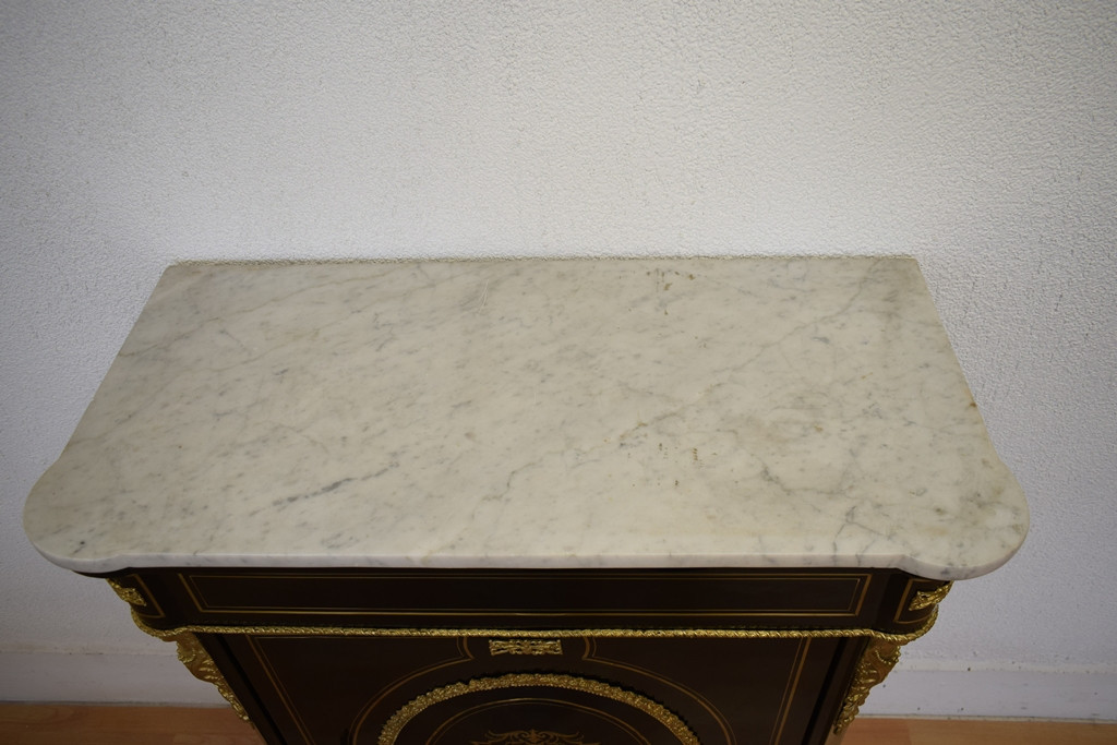 Buffet d'appui Napoléon III à 1 porte-photo-1