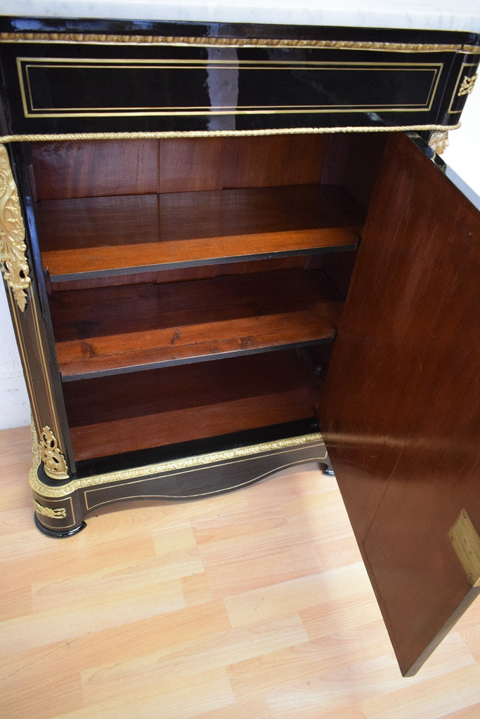 Buffet d'appui Napoléon III à 1 porte-photo-5