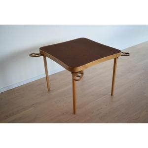 Folding Bridge Table