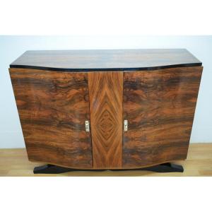Art Deco 2-door Walnut Sideboard