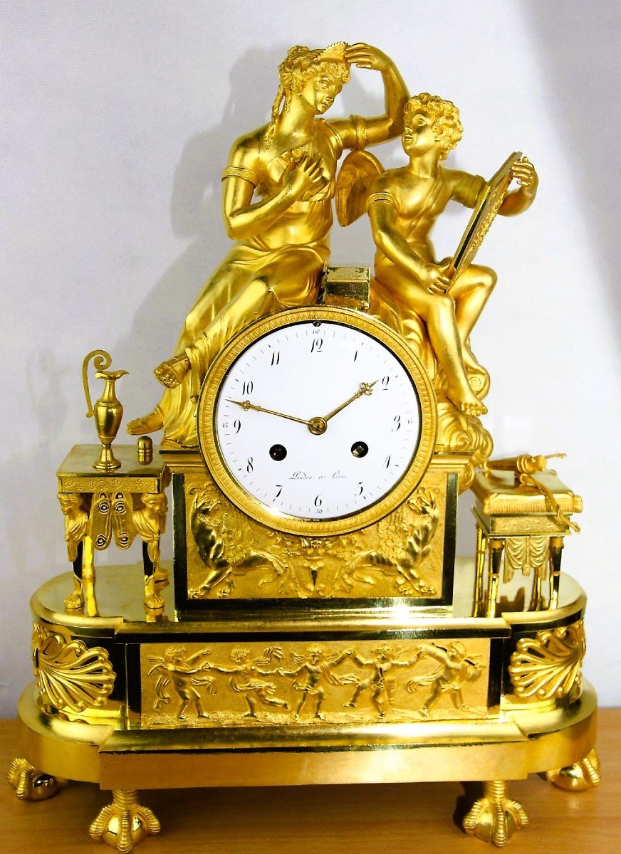 Empire Clock Frankrijk Anno 1820-photo-2