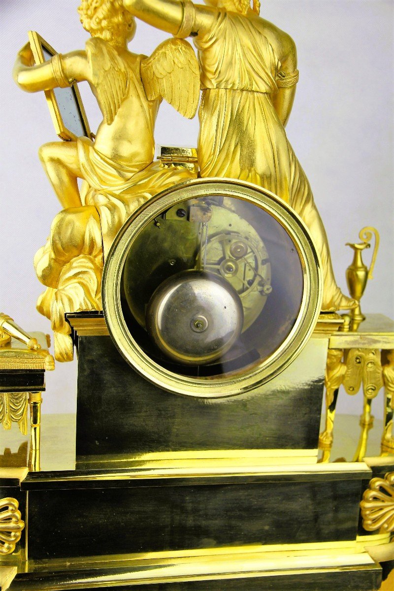 Empire Clock Frankrijk Anno 1820-photo-3