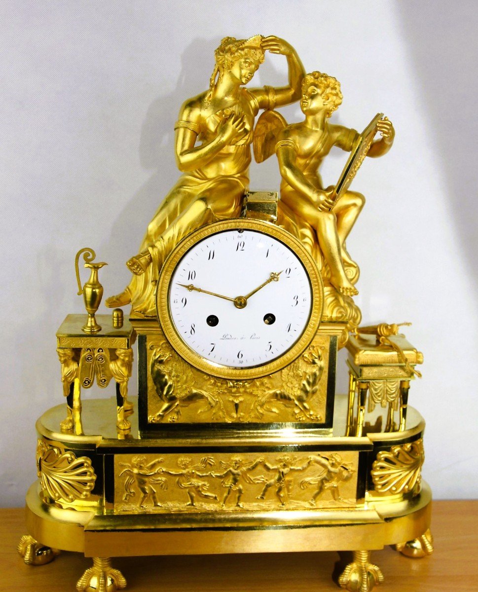 Empire Clock Frankrijk Anno 1820