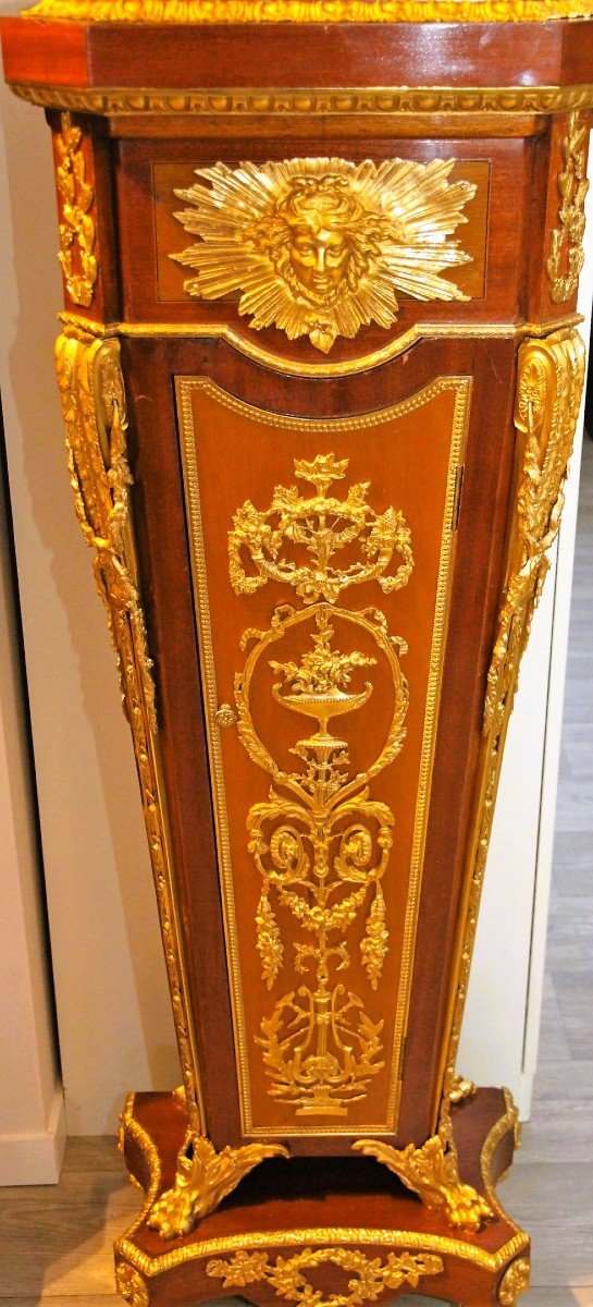 Louis XVI Style Standing Clock, French, 19th Century-photo-4