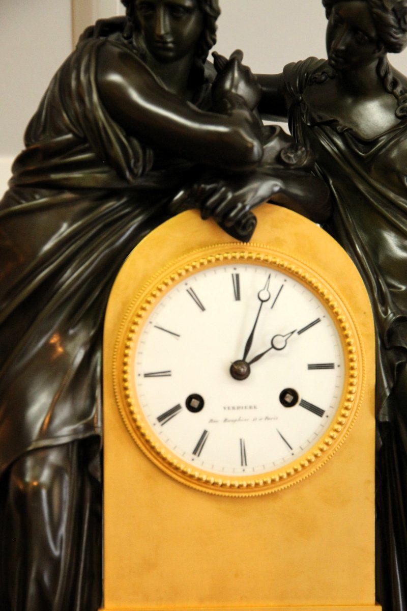 Empire Clock France 1810-1820-photo-3