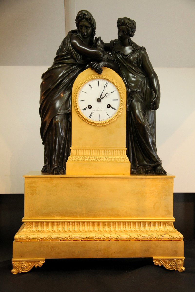 Empire Clock France 1810-1820-photo-2