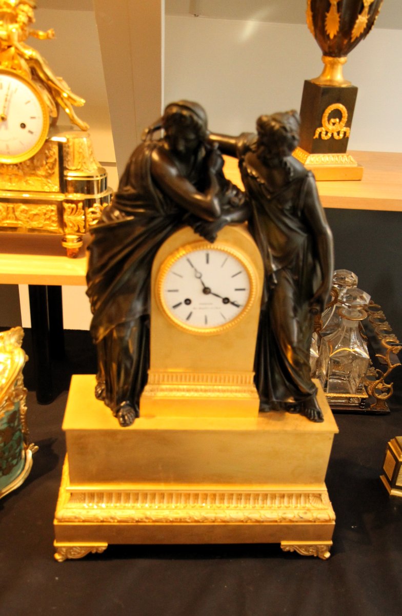 Empire Clock France 1810-1820-photo-3