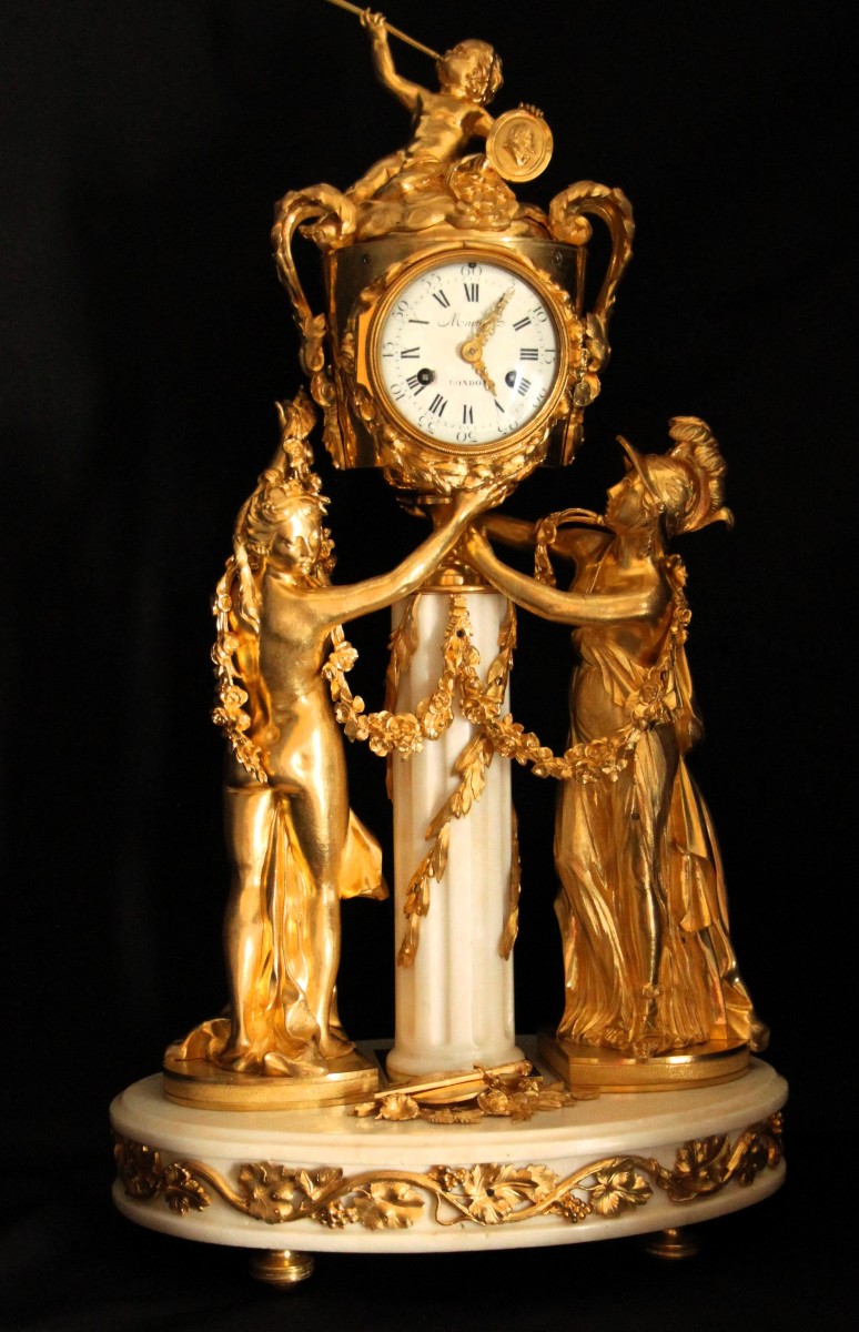 Pendule de cheminée Louis XVI