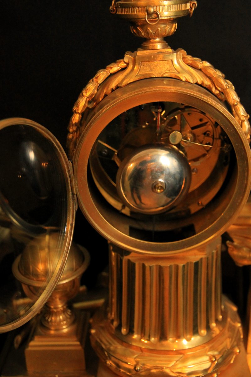 Grande Pendule Louis XVI Astronomie-photo-2