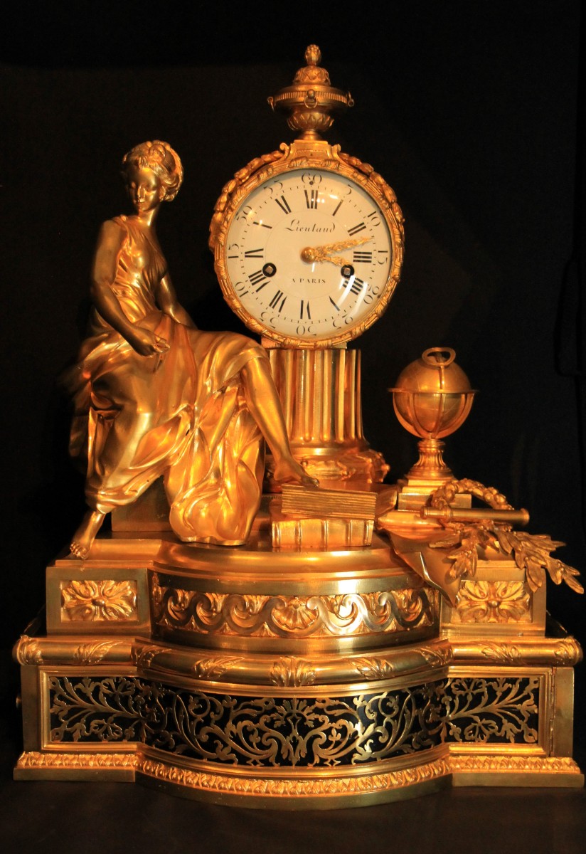 Grande Pendule Louis XVI Astronomie